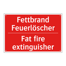 Fettbrand Feuerlöscher - Fat fire extinguisher