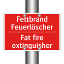 Fettbrand Feuerlöscher - Fat fire extinguisher