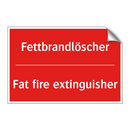 Fettbrandlöscher - Fat fire extinguisher