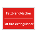Fettbrandlöscher - Fat fire extinguisher