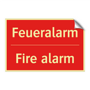 Feueralarm - Fire alarm