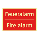 Feueralarm - Fire alarm