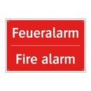 Feueralarm - Fire alarm
