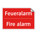 Feueralarm - Fire alarm