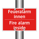 Feueralarm innen - Fire alarm inside
