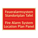 Feueralarmsystem Standortplan /.../ - Fire Alarm System Location Plan /.../
