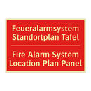 Feueralarmsystem Standortplan /.../ - Fire Alarm System Location Plan /.../