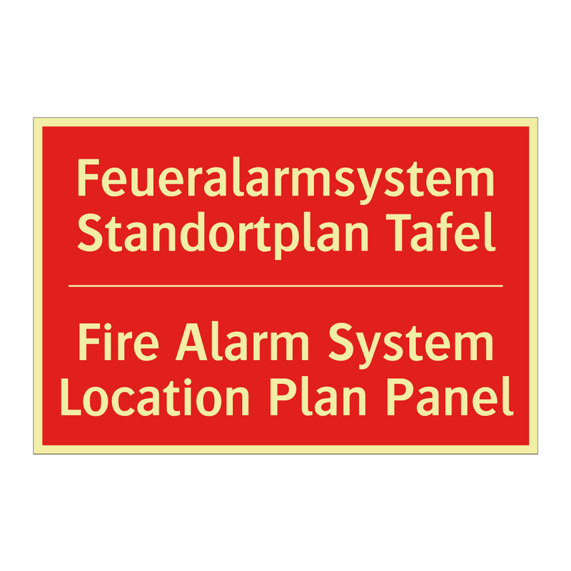 Feueralarmsystem Standortplan /.../ - Fire Alarm System Location Plan /.../