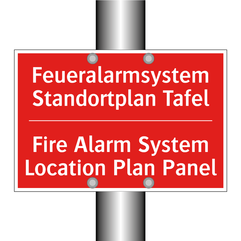 Feueralarmsystem Standortplan /.../ - Fire Alarm System Location Plan /.../