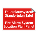 Feueralarmsystem Standortplan /.../ - Fire Alarm System Location Plan /.../