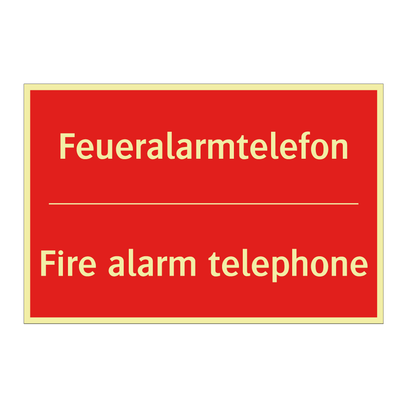 Feueralarmtelefon - Fire alarm telephone