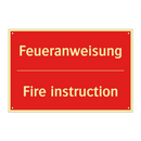 Feueranweisung - Fire instruction