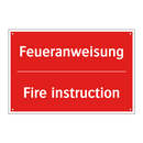 Feueranweisung - Fire instruction