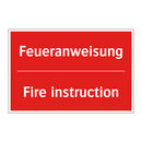Feueranweisung - Fire instruction