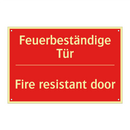 Feuerbeständige Tür - Fire resistant door
