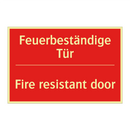 Feuerbeständige Tür - Fire resistant door