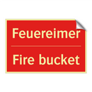 Feuereimer - Fire bucket