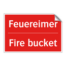 Feuereimer - Fire bucket