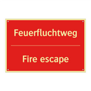 Feuerfluchtweg - Fire escape