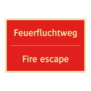 Feuerfluchtweg - Fire escape