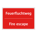 Feuerfluchtweg - Fire escape