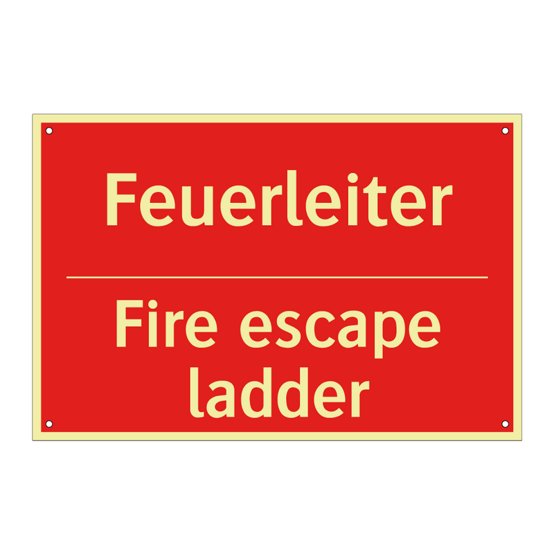 Feuerleiter - Fire escape ladder