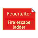 Feuerleiter - Fire escape ladder