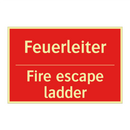 Feuerleiter - Fire escape ladder
