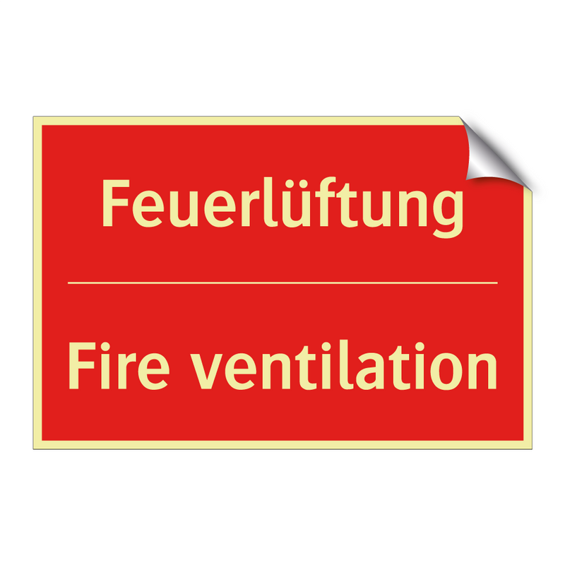Feuerlüftung - Fire ventilation