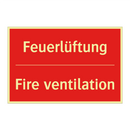 Feuerlüftung - Fire ventilation