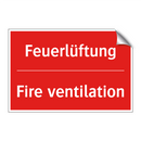 Feuerlüftung - Fire ventilation