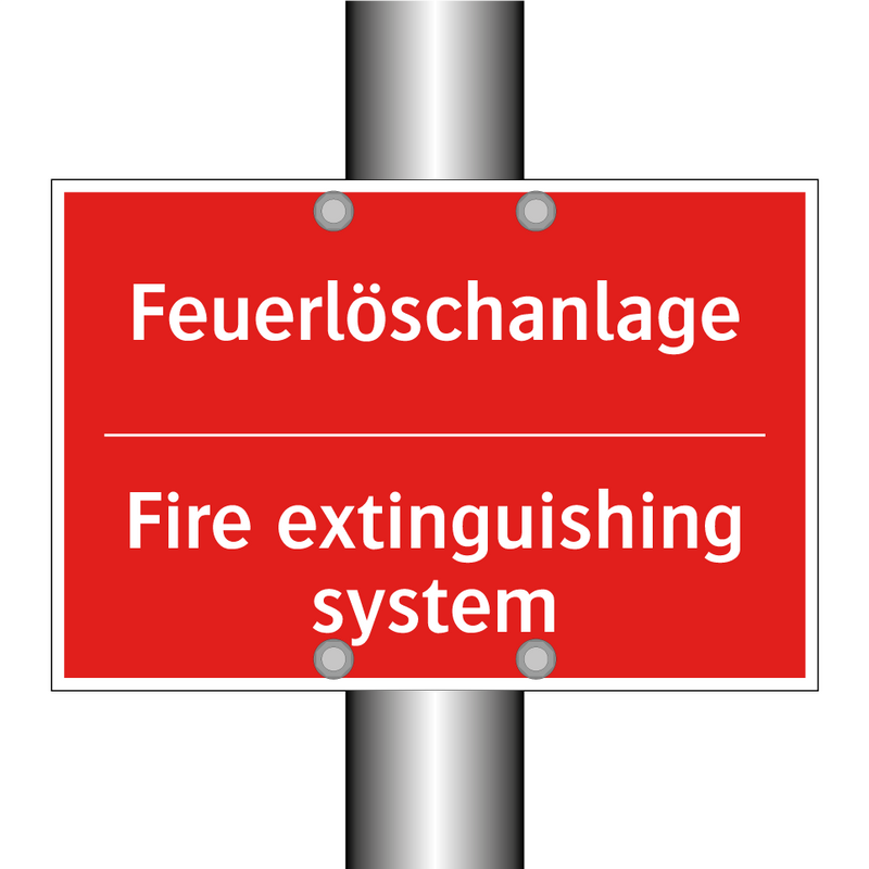 Feuerlöschanlage - Fire extinguishing system