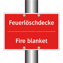 Feuerlöschdecke - Fire blanket