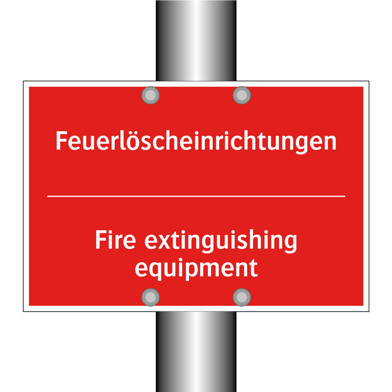 Feuerlöscheinrichtungen - Fire extinguishing equipment