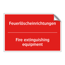 Feuerlöscheinrichtungen - Fire extinguishing equipment
