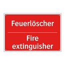 Feuerlöscher - Fire extinguisher