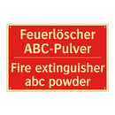 Feuerlöscher ABC-Pulver - Fire extinguisher abc powder