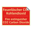 Feuerlöscher CO2 Kohlendioxid - Fire extinguisher CO2 Carbon Dioxide/.../