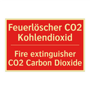 Feuerlöscher CO2 Kohlendioxid - Fire extinguisher CO2 Carbon Dioxide/.../