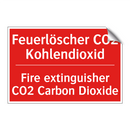 Feuerlöscher CO2 Kohlendioxid - Fire extinguisher CO2 Carbon Dioxide/.../