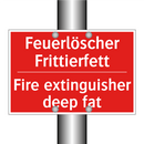 Feuerlöscher Frittierfett - Fire extinguisher deep fat