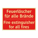 Feuerlöscher für alle Brände - Fire extinguisher for all fires/.../