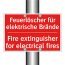 Feuerlöscher für elektrische Brände/.../ - Fire extinguisher for electrical /.../
