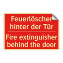 Feuerlöscher hinter der Tür - Fire extinguisher behind the door/.../
