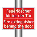 Feuerlöscher hinter der Tür - Fire extinguisher behind the door/.../