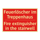 Feuerlöscher im Treppenhaus - Fire extinguisher in the stairwell/.../