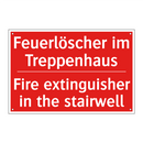 Feuerlöscher im Treppenhaus - Fire extinguisher in the stairwell/.../