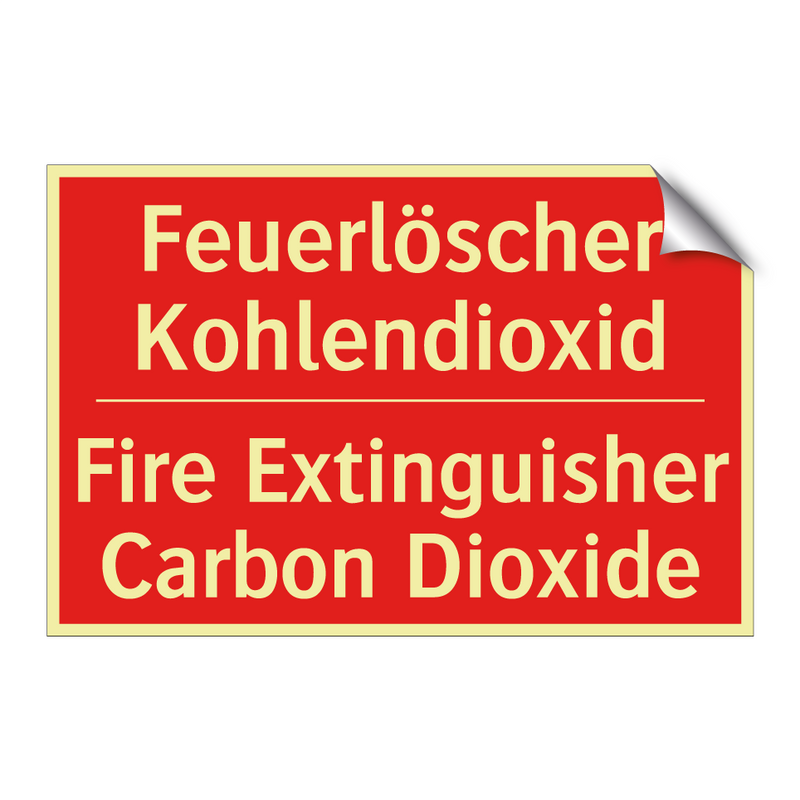 Feuerlöscher Kohlendioxid - Fire Extinguisher Carbon Dioxide/.../