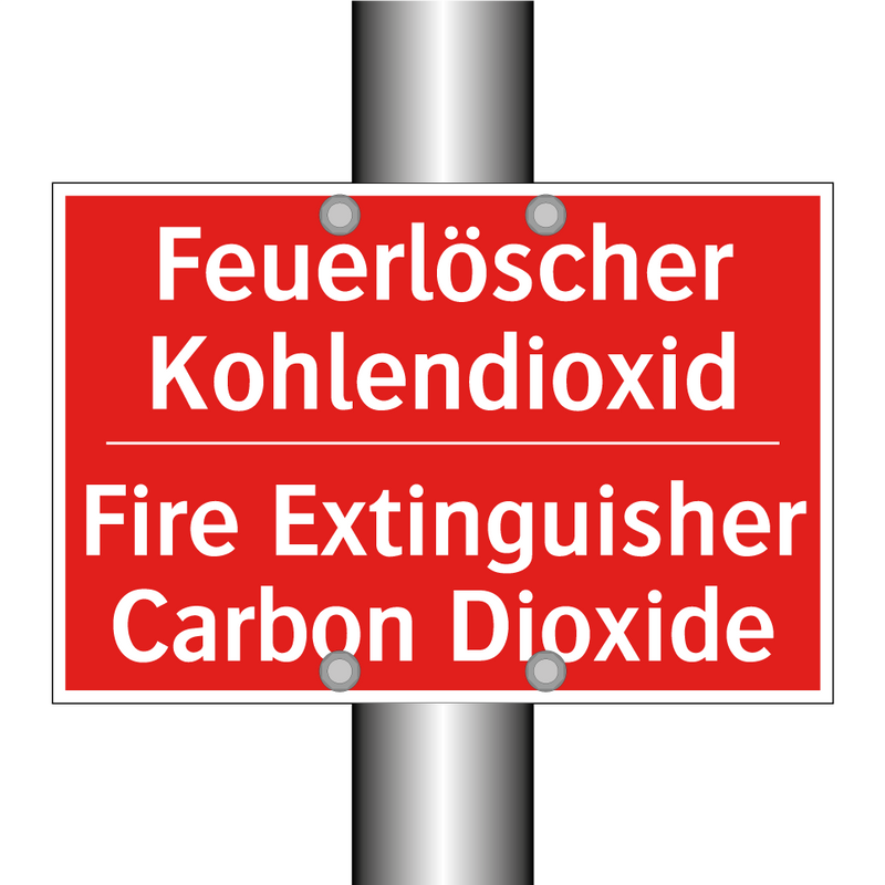 Feuerlöscher Kohlendioxid - Fire Extinguisher Carbon Dioxide/.../