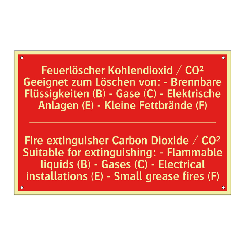 Feuerlöscher Kohlendioxid / CO² /.../ - Fire extinguisher Carbon Dioxide /.../